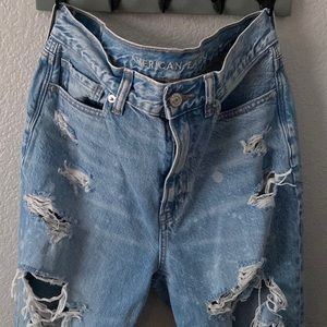 american eagle mom jean size 6